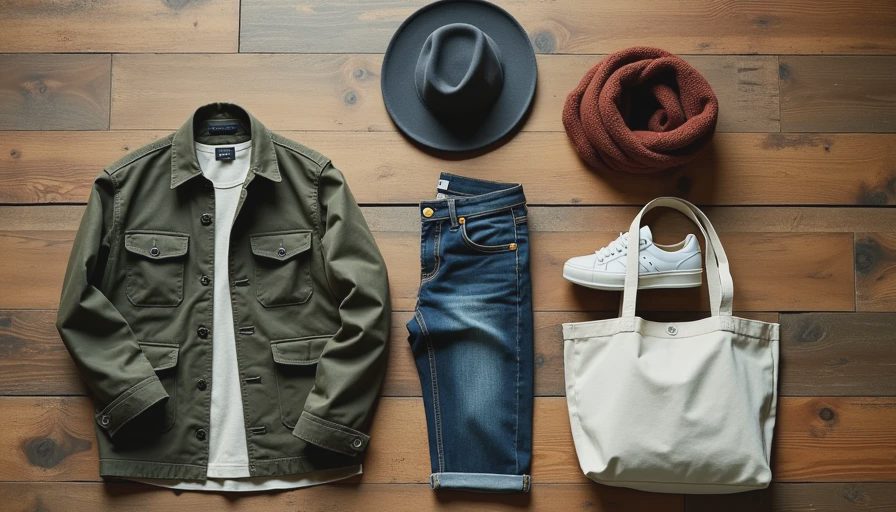 What a Portland functional wardrobe actually looks like — pieces chosen for real weather, real walking, and real life