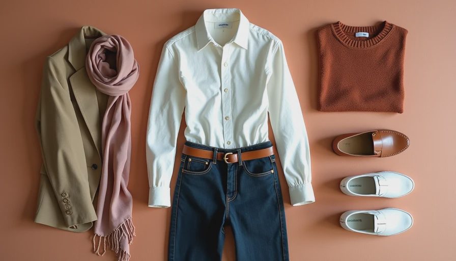 How small variation elements transform one core outfit across multiple different occasions and registers