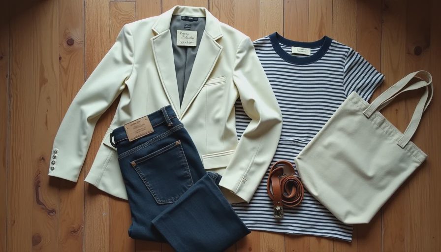 What a standards-based thrift haul actually looks like — four intentional pieces instead of a bag full of bargains