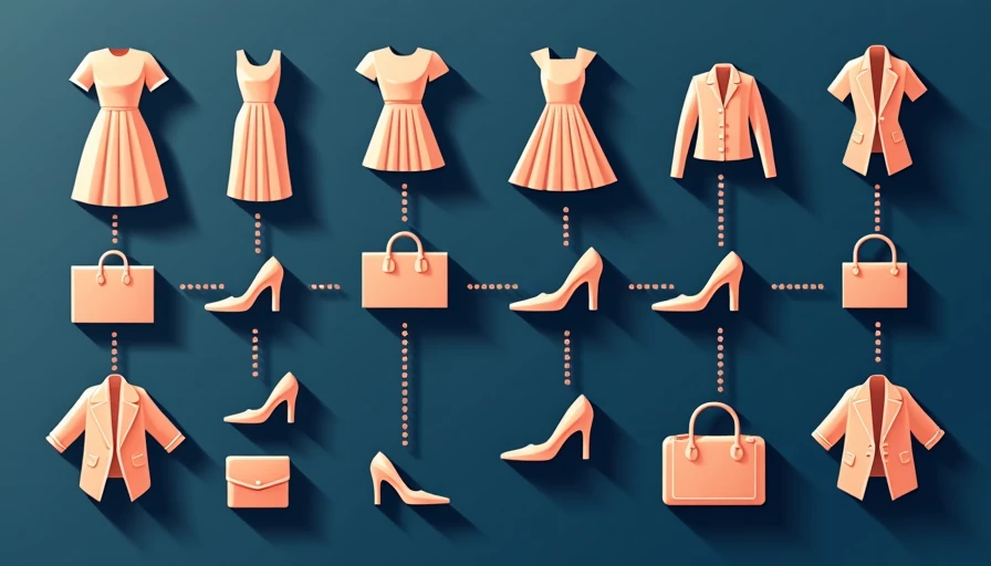 Illustration for wardrobe essentials women