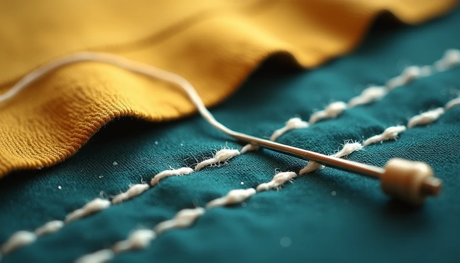 Visual context for sashiko embroidery for beginners