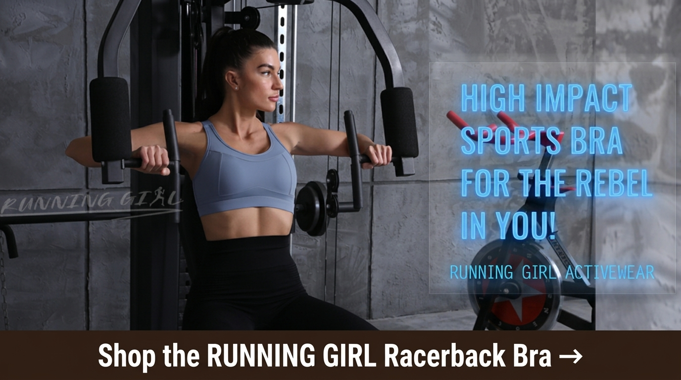 High impact sports bra for the rebel in you!