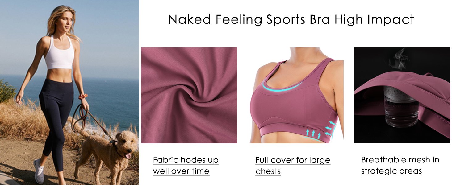 Naked Feeling Sports Bra High Impact