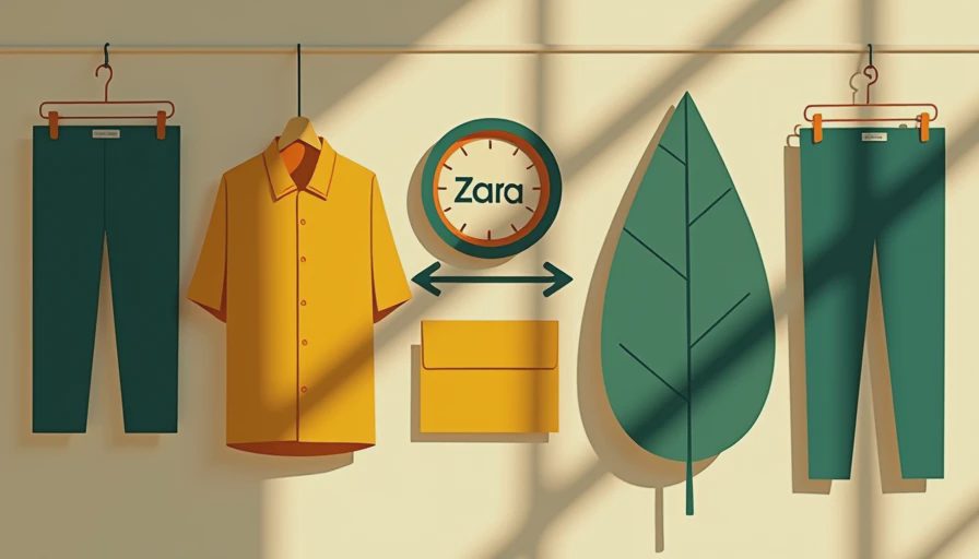 Visual context for how to shop Zara more sustainably