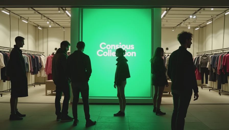 Illustration for Zara conscious collection greenwashing explained